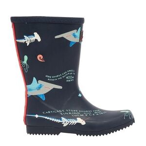 Size 11 Toddler Joules Navy Sea Adventure Rain Boots